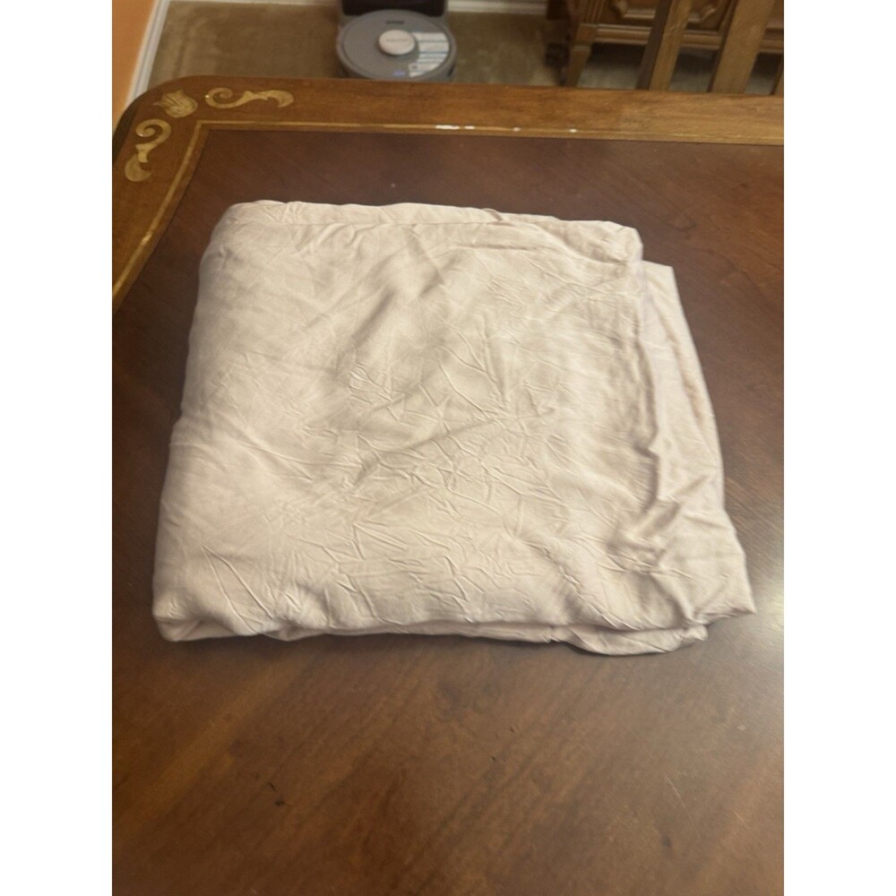 Luxome Split King Flat Bed Sheet 100%Bamboo Viscose Made In USA